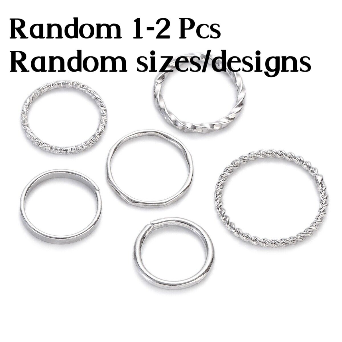 2Pcs Popular Copper Inlaid Zircon Ring Luxury Design Open Adjustable Couple Ring - Bild 30 von 30