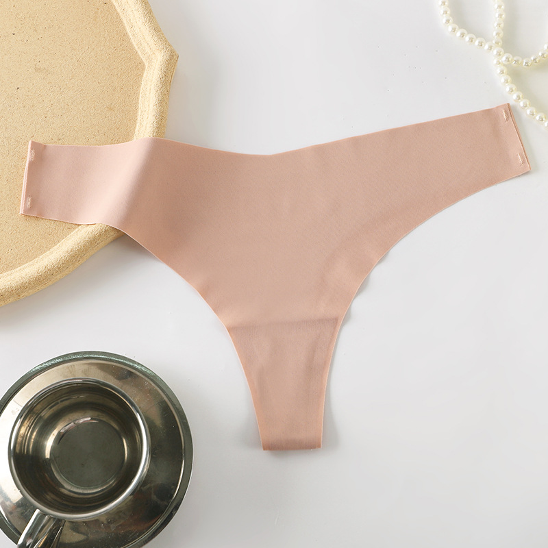 Multicolour Women Soft No Trace T-Back Thong Sexy Triangle Panties Underwear - Picture 30 of 36