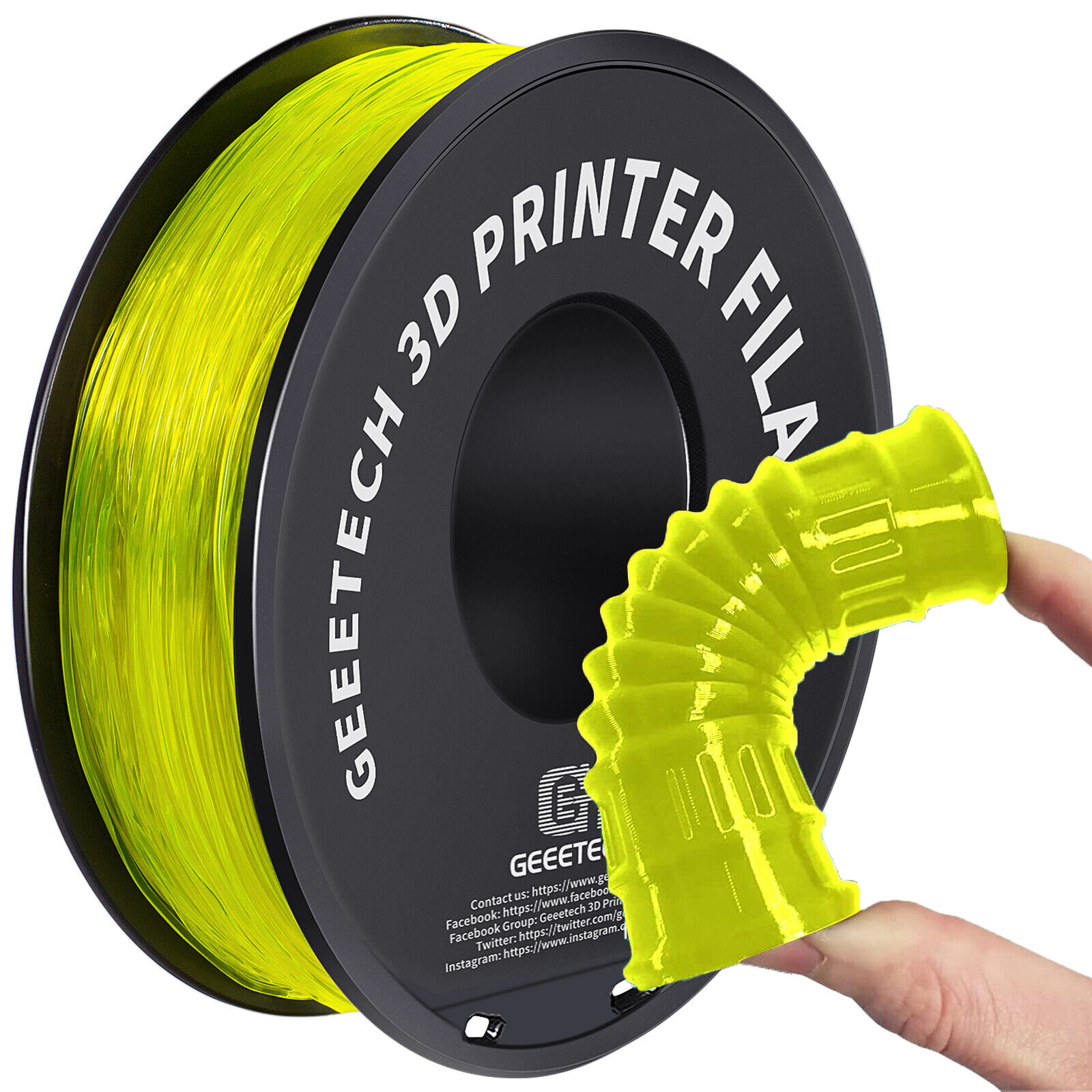 【Buy 3 Get 1 Free,Add 4】GEEETECH 3D Printer Filament TPU/ABS+/PETG/PLA 1kg1.75mm - Picture 145 of 173