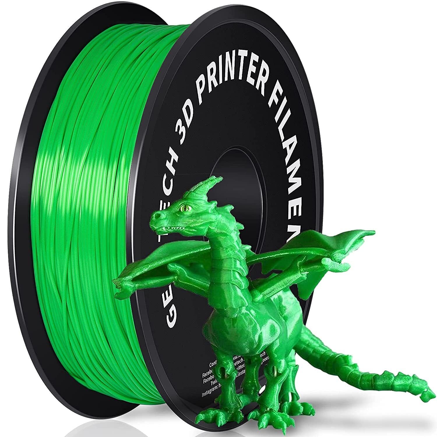 【Buy 3 Get 1 Free,Add 4】GEEETECH 3D Printer Filament TPU/ABS+/PETG/PLA 1kg1.75mm - Picture 135 of 173