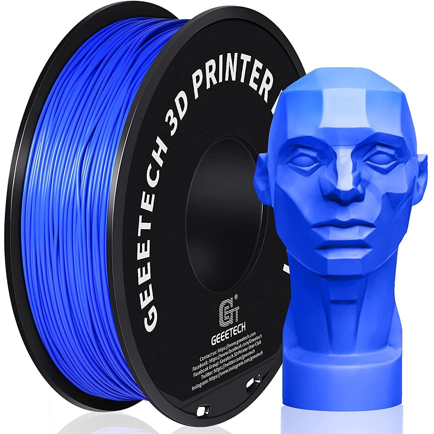 【Buy 3 Get 1 Free,Add 4】GEEETECH 3D Printer Filament TPU/ABS+/PETG/PLA 1kg1.75mm - Picture 134 of 173