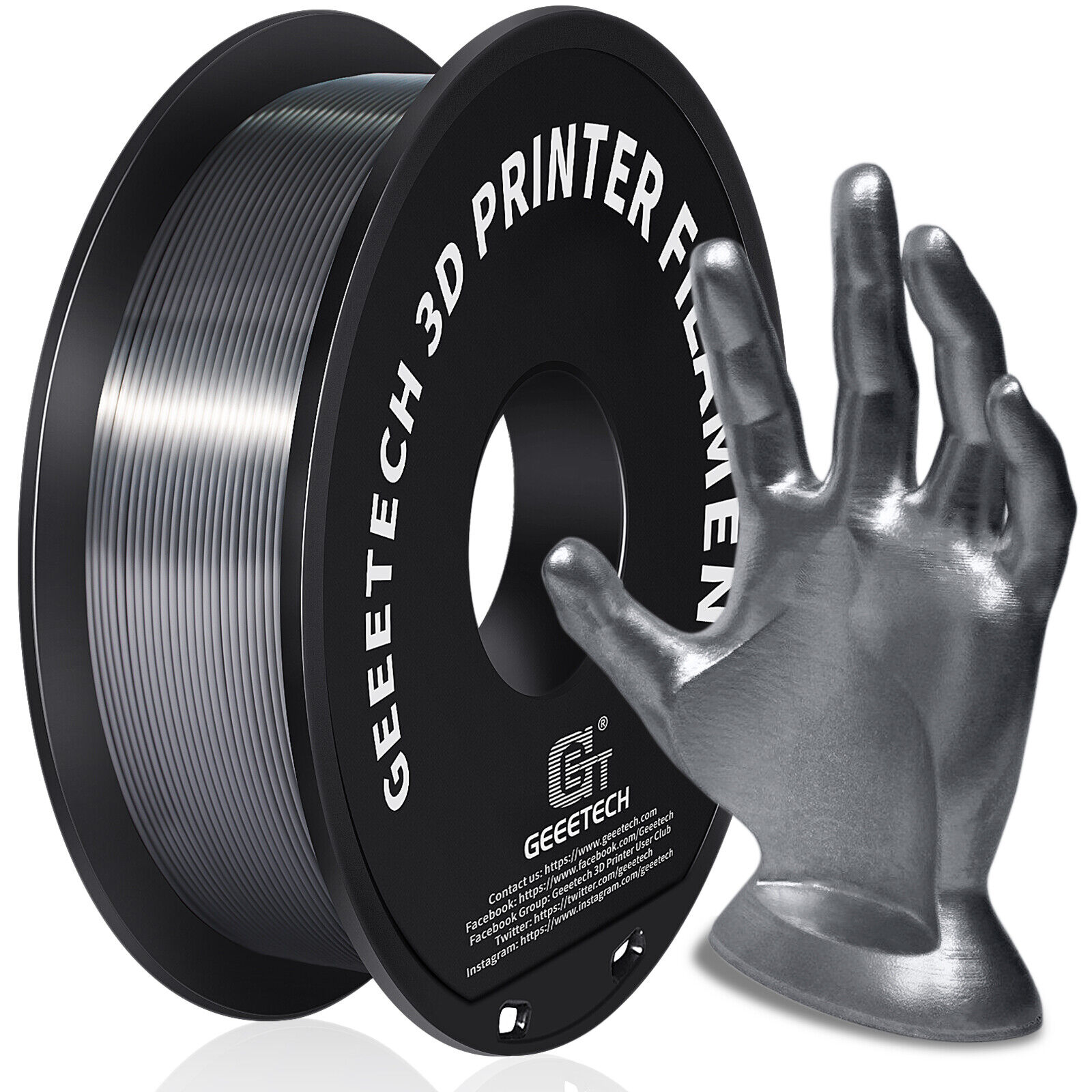 【Buy 3 Get 1 Free,Add 4】GEEETECH 3D Printer Filament TPU/ABS+/PETG/PLA 1kg1.75mm - Picture 127 of 173