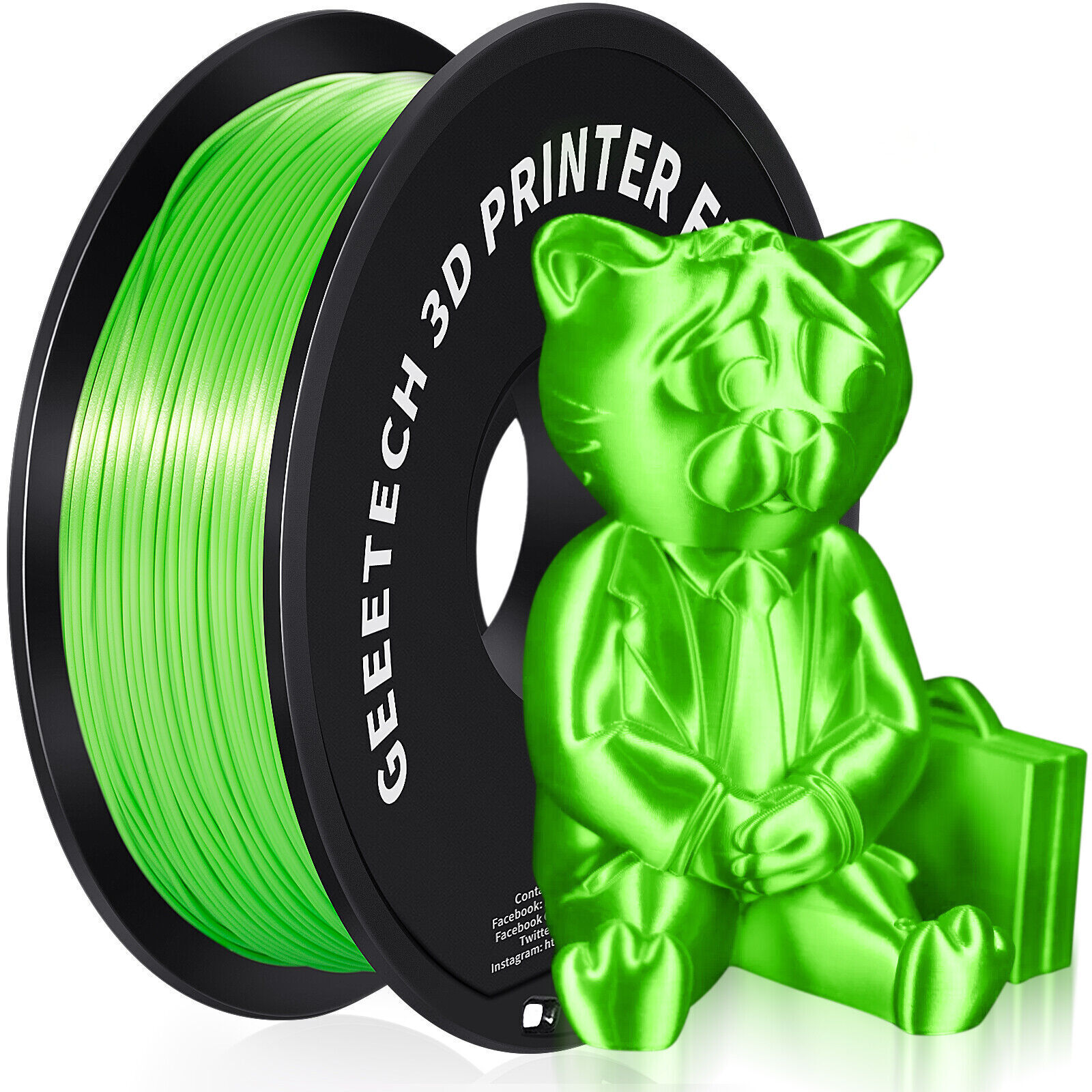 【Buy 3 Get 1 Free,Add 4】GEEETECH 3D Printer Filament TPU/ABS+/PETG/PLA 1kg1.75mm - Picture 123 of 173
