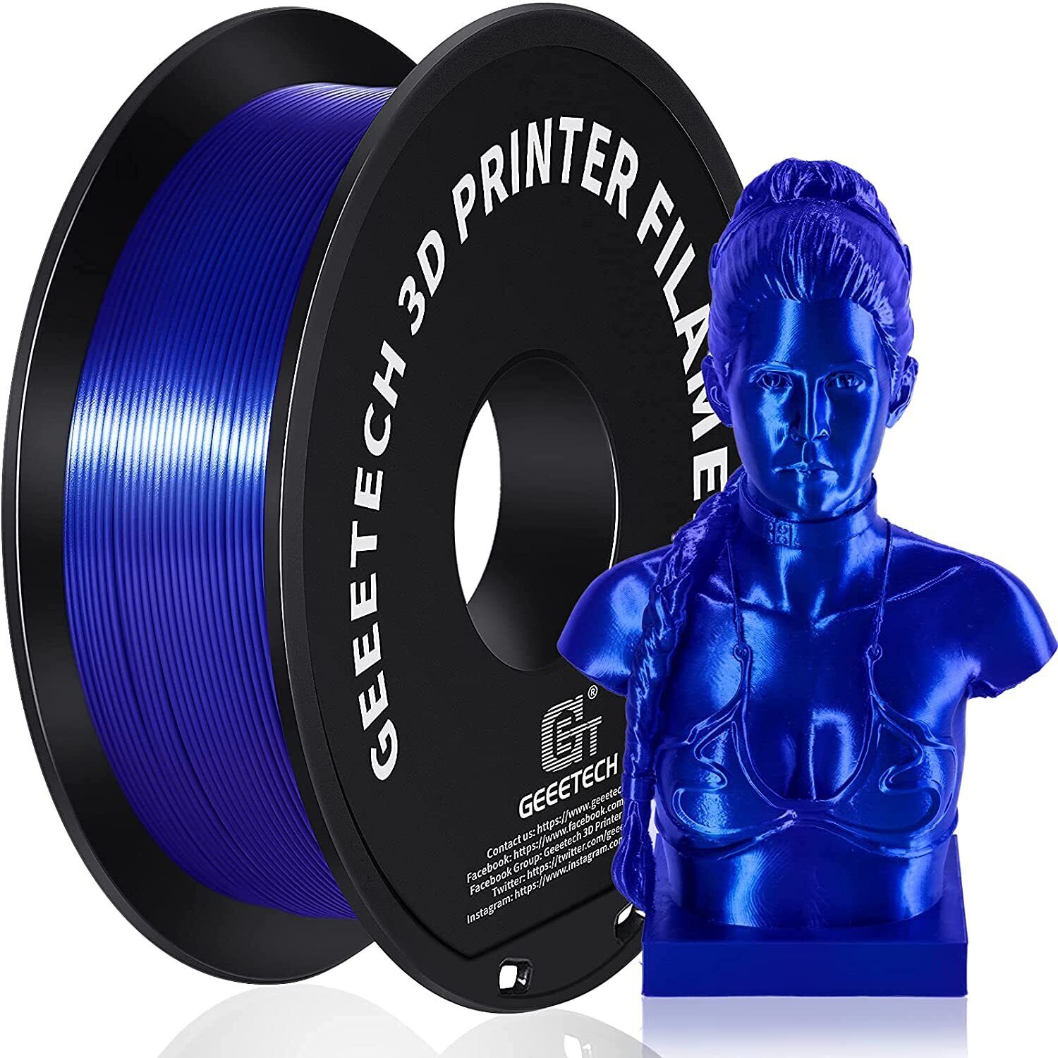 【Buy 3 Get 1 Free,Add 4】GEEETECH 3D Printer Filament TPU/ABS+/PETG/PLA 1kg1.75mm - Picture 117 of 173