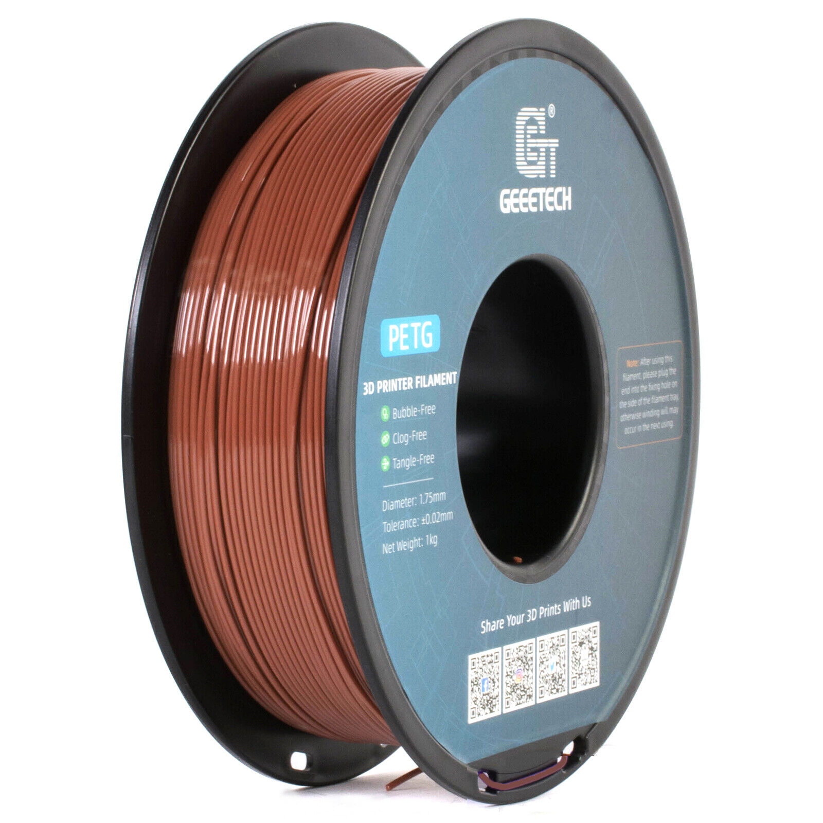 【Buy 3 Get 1 Free,Add 4】GEEETECH 3D Printer Filament TPU/ABS+/PETG/PLA 1kg1.75mm - Picture 67 of 173