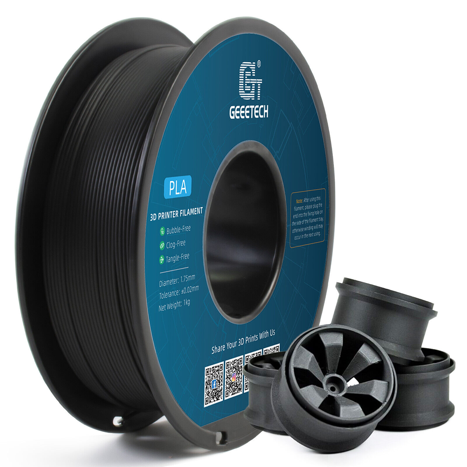 【Buy 3 Get 1 Free,Add 4】GEEETECH 3D Printer Filament TPU/ABS+/PETG/PLA 1kg1.75mm - Picture 40 of 173