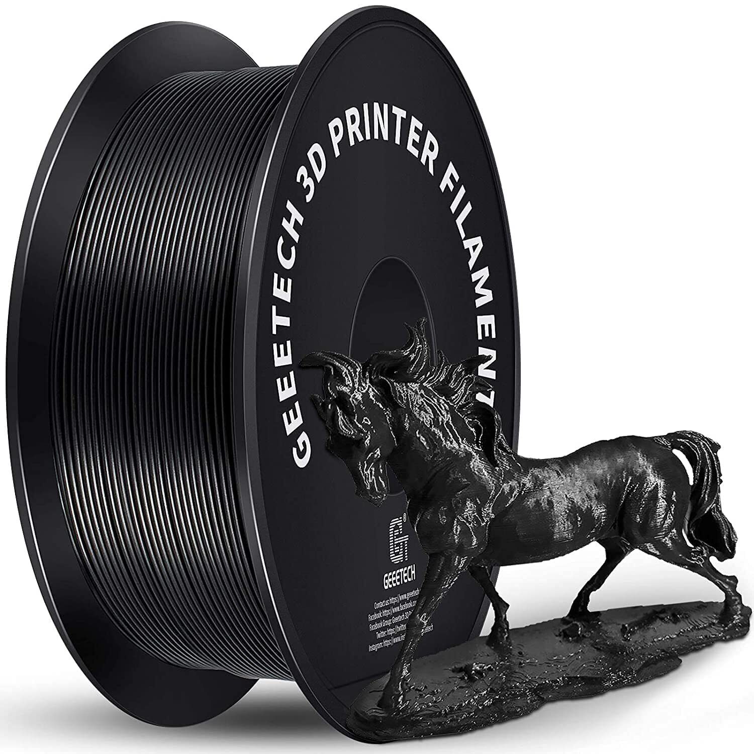 【Buy 3 Get 1 Free,Add 4】GEEETECH 3D Printer Filament TPU/ABS+/PETG/PLA 1kg1.75mm - Picture 18 of 173