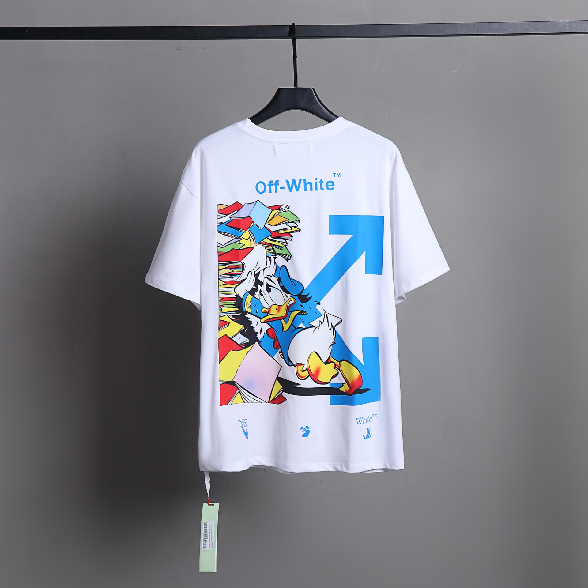 Donald Duck collaboration arrow unisex trendy short sleeved T-shirt hip-hop - Picture 26 of 29