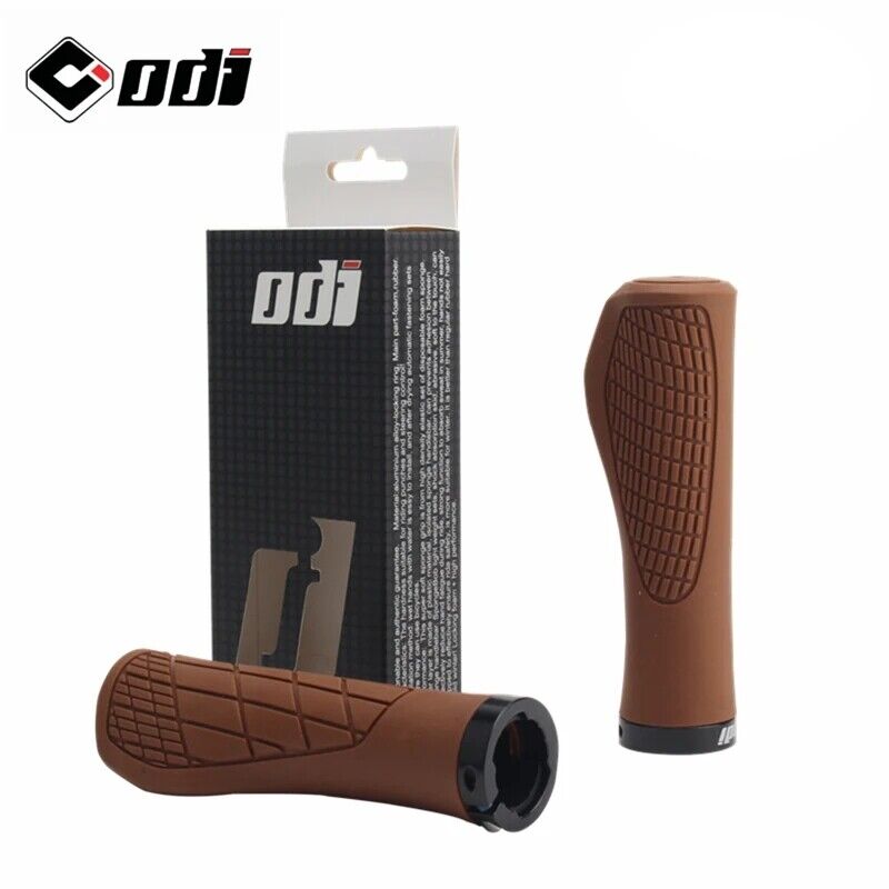 ODI Rubber Lock-On Ergonomic Handle Bar Grips Bicycle MTB E-Bike BMX Shock Proof - Picture 24 of 28