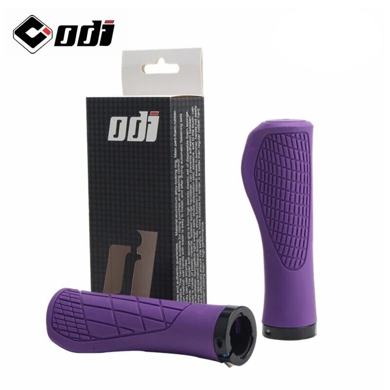 ODI Rubber Lock-On Ergonomic Handle Bar Grips Bicycle MTB E-Bike BMX Shock Proof - Picture 25 of 28