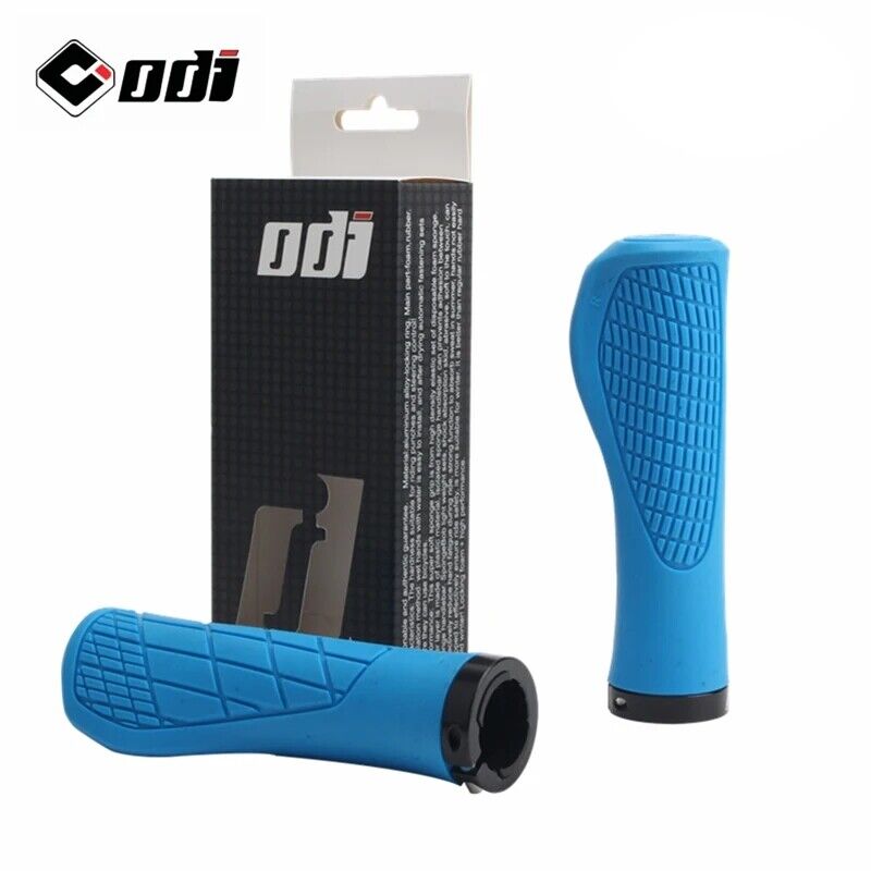 ODI Rubber Lock-On Ergonomic Handle Bar Grips Bicycle MTB E-Bike BMX Shock Proof - Picture 26 of 28