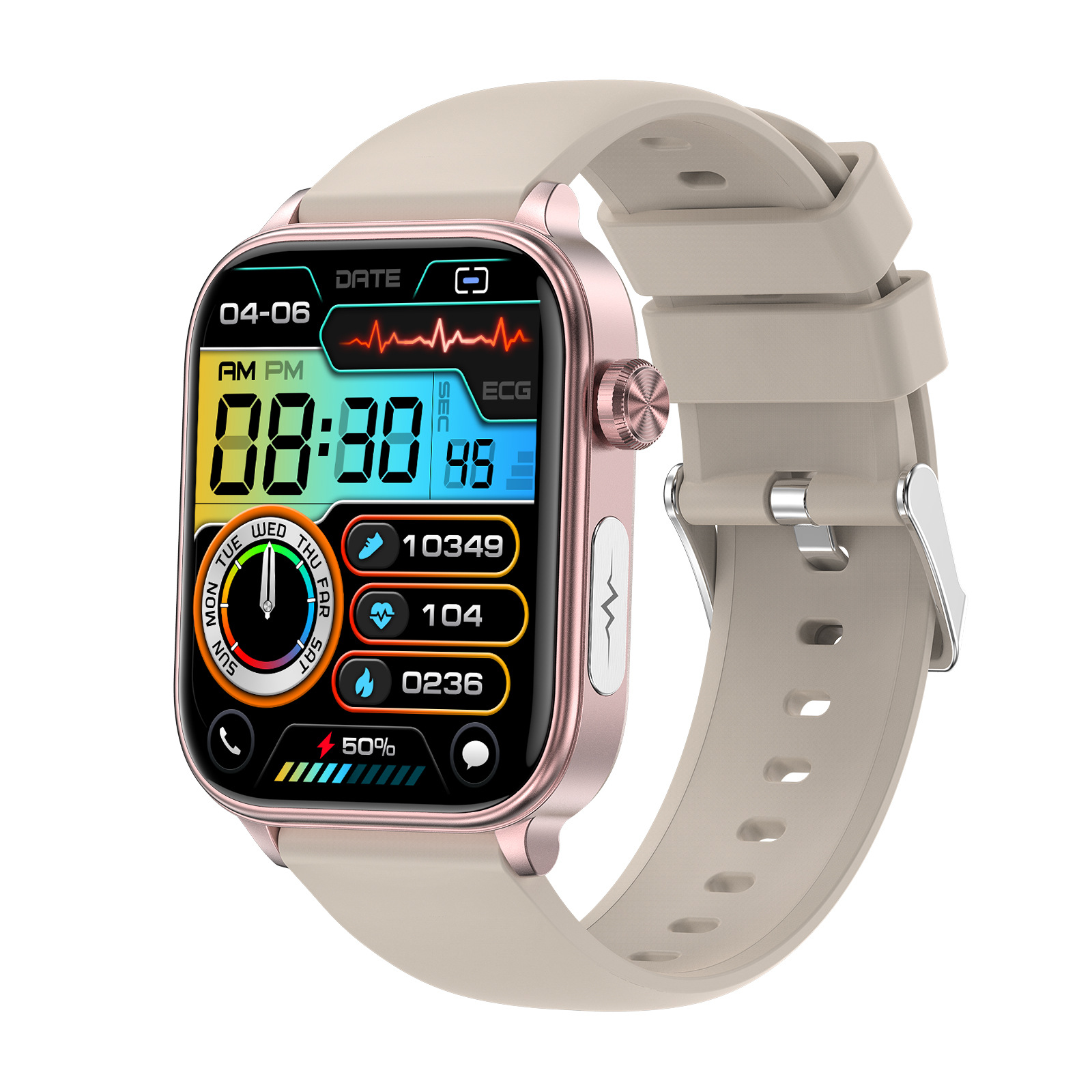 New ET570 smartwatch with ECG Bluetooth calling and micro examination function - Picture 15 of 17