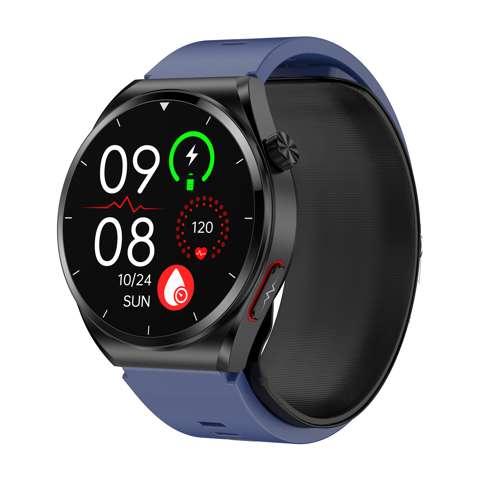 S22 Smartwatch Air Pump+Airbag Blood Pressure Accurate Voice Broadcast ECG NEW - Picture 10 of 11