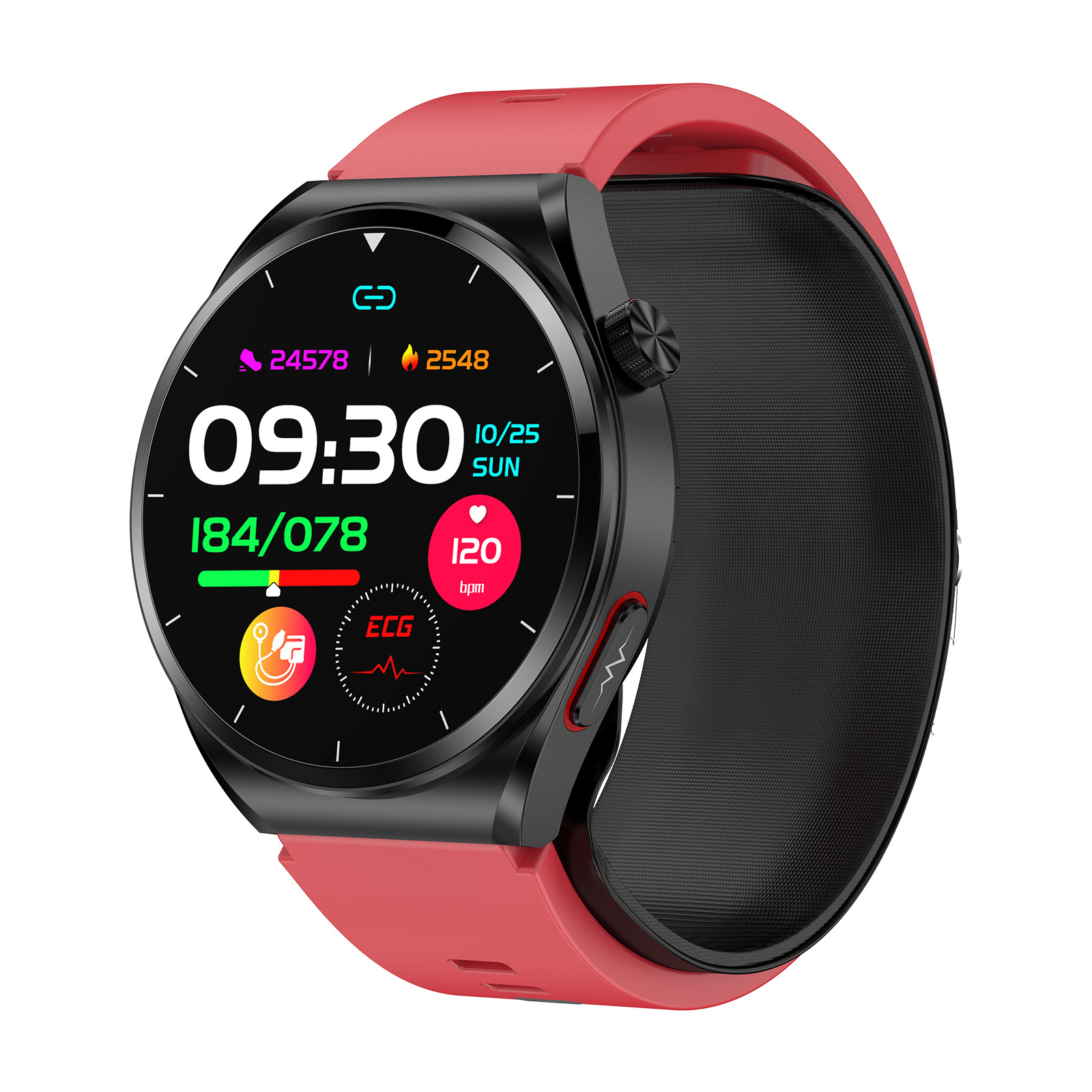 S22 Smartwatch Air Pump+Airbag Blood Pressure Accurate Voice Broadcast ECG NEW - Picture 11 of 11