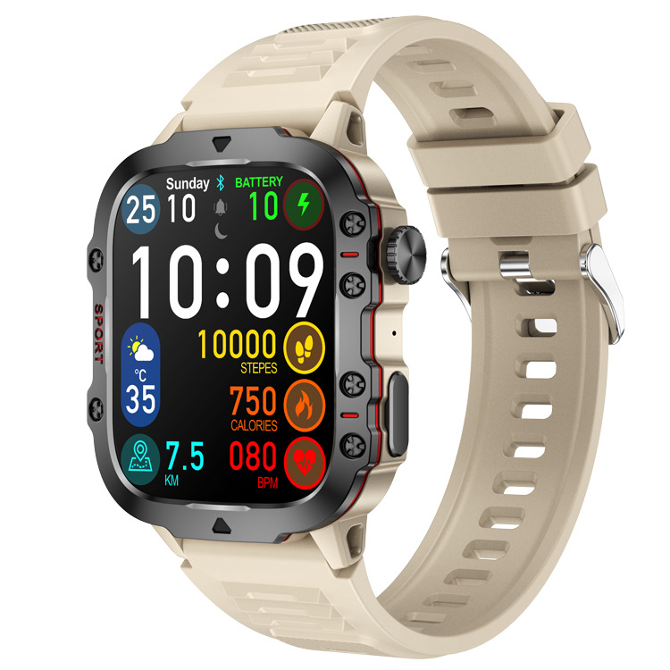 QX11 smartwatch sports outdoor Bluetooth call three anti heart rate blood oxygen - Picture 20 of 20