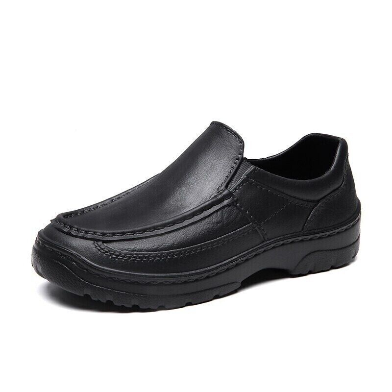 Men's Shoes Kitchen Chef Shoes Rubber Comfortable Waterproof Non-slip Work Shoe - Picture 26 of 26