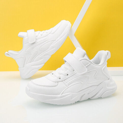 KIDS BOYS GIRLS CASUAL SNEAKERS RUNNING TRAINERS COMFY SCHOOL SPORTS SHOES SIZE - Picture 19 of 23