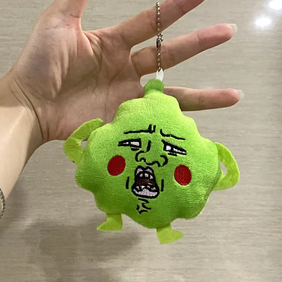 Anime Mob Psycho 100 Dimple Plush Funny Keychain Pendant for Bag Keyring Gift - Picture 4 of 4