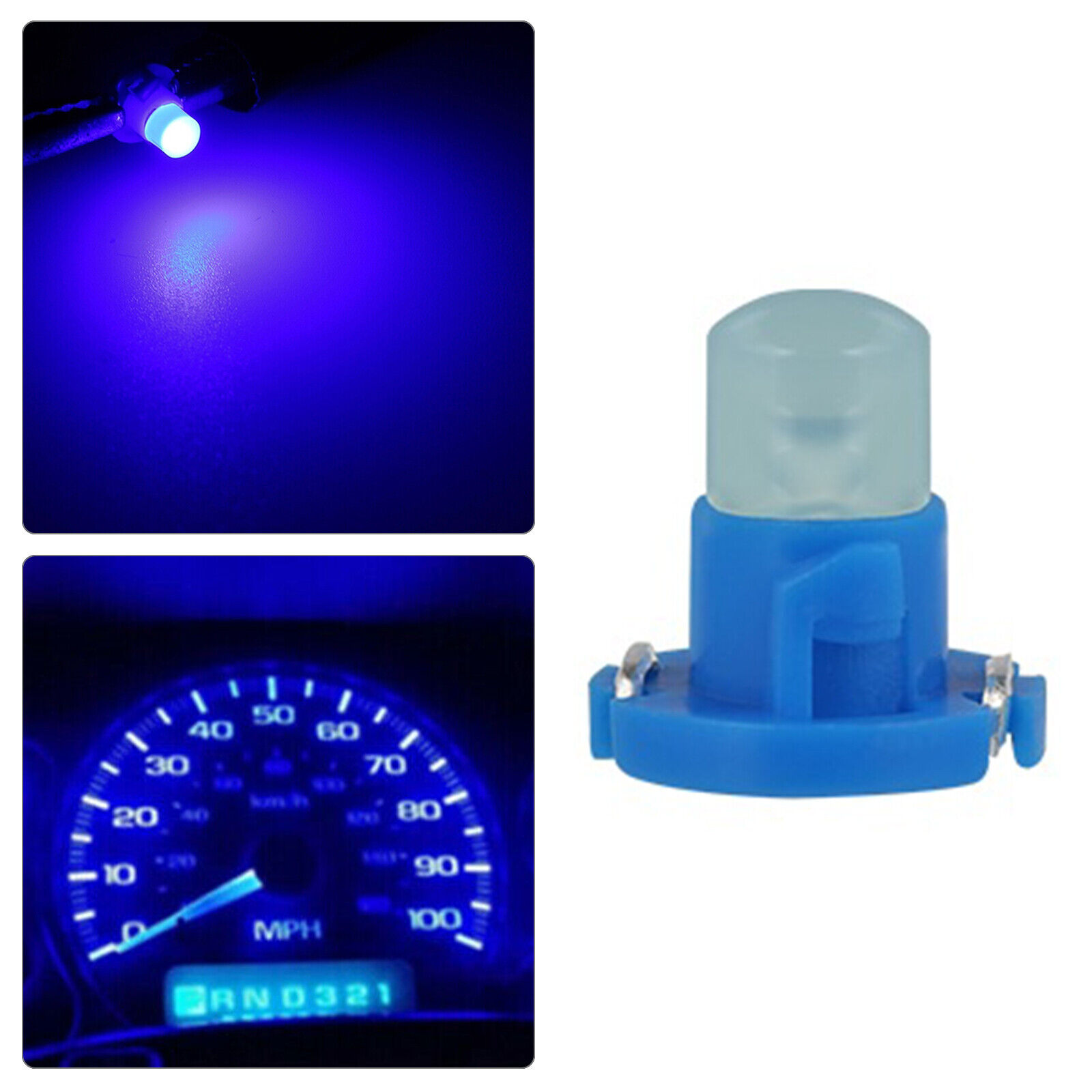 10 piezas T4/T4.2 Neo Wedge Dash A/C Climatizador Control HVAC Interruptor Bombilla LED - Imagen 19 de 25