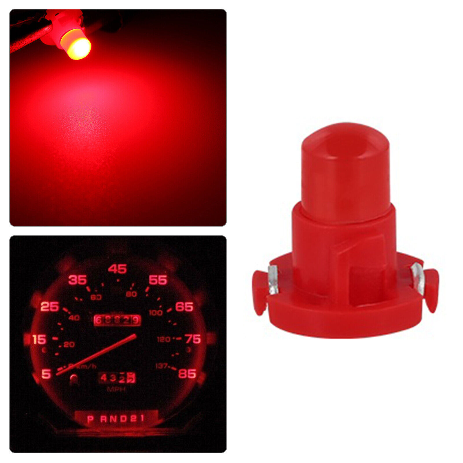 10 piezas T4/T4.2 Neo Wedge Dash A/C Climatizador Control HVAC Interruptor Bombilla LED - Imagen 22 de 25