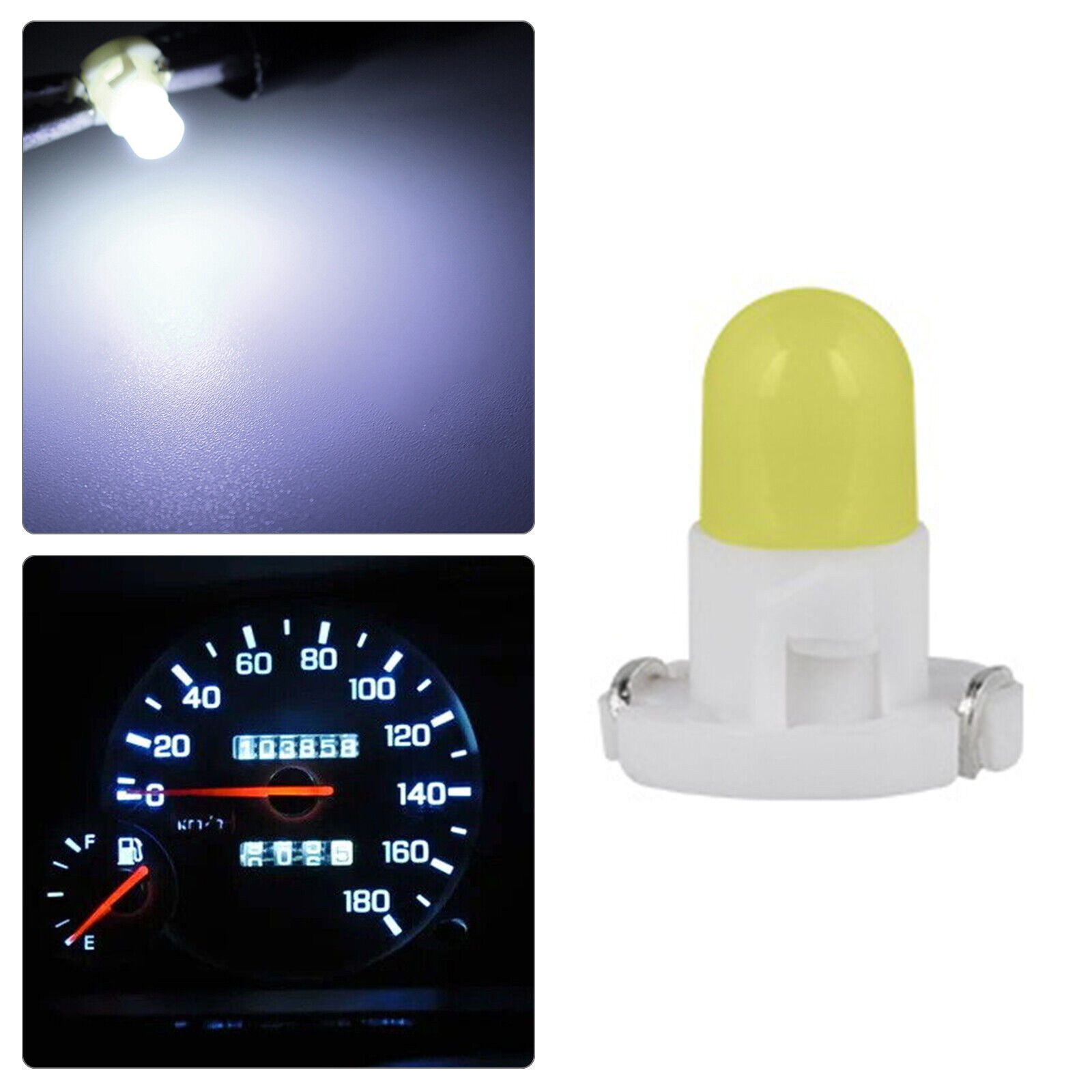 10 piezas T4/T4.2 Neo Wedge Dash A/C Climatizador Control HVAC Interruptor Bombilla LED - Imagen 23 de 25