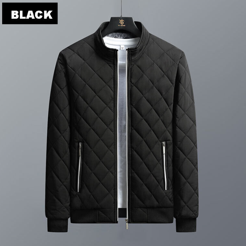 2024 Neu Herbst Winterjacke Herren Vlies gefütterte Jacke Herren Kleidung Passform Mantel - Bild 16 von 17