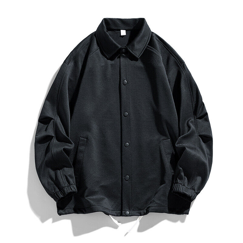 Autumn Mens Jackets Casual Outwear Coat Fashion Stand Collar Baseball Jacket Top - Picture 19 of 21