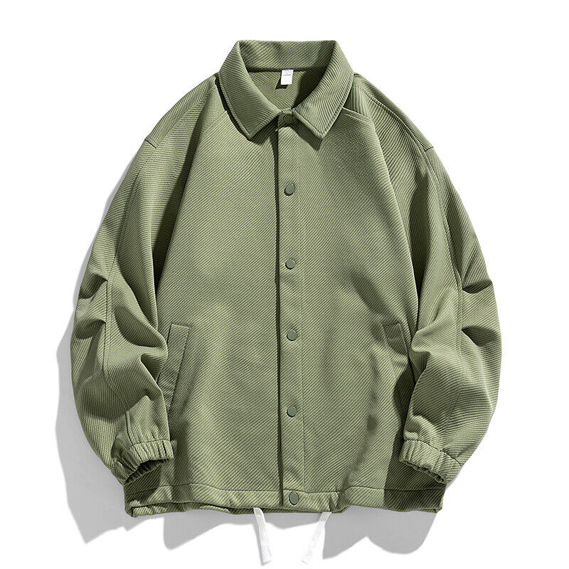 Autumn Mens Jackets Casual Outwear Coat Fashion Stand Collar Baseball Jacket Top - Picture 20 of 21