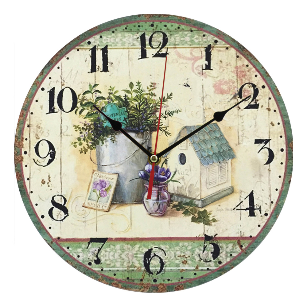 Large Wall Clock Round Battery Operated Wall Electronic Clock for Living Room - Picture 11 of 11