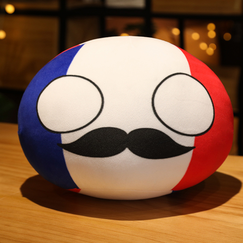 New 4Inch Country Ball Plushies Country Ball Stuffed Plush Toy Birthday Gift Toy - Picture 30 of 71