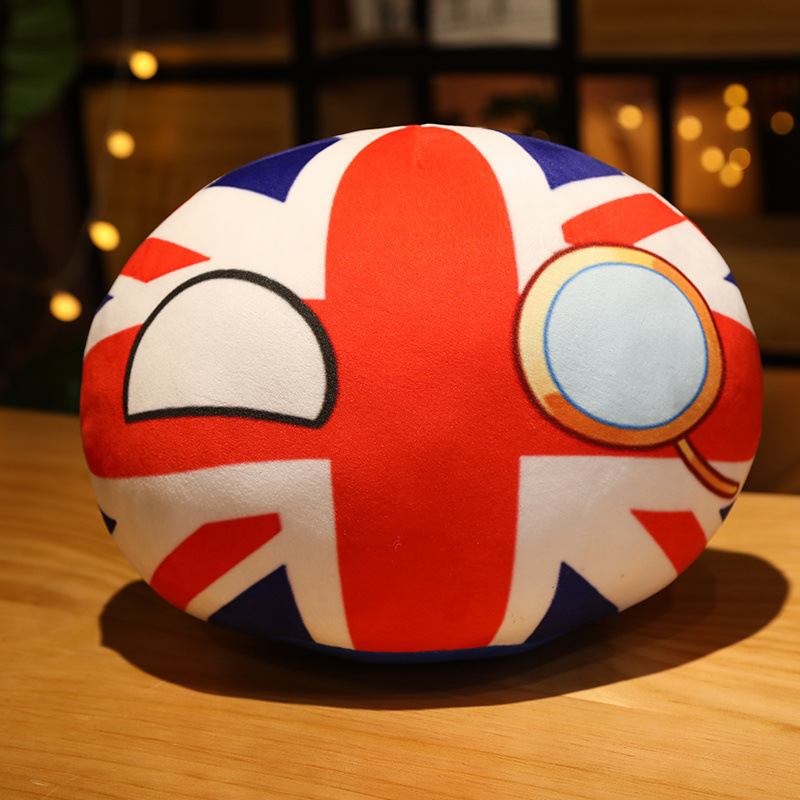 New 4Inch Country Ball Plushies Country Ball Stuffed Plush Toy Birthday Gift Toy - Picture 32 of 71