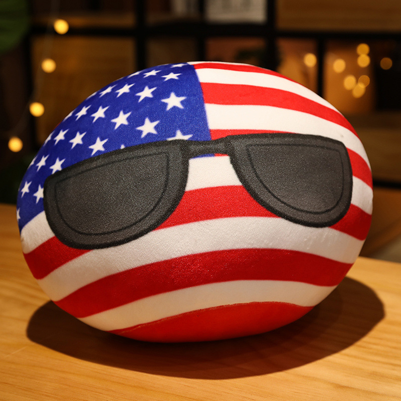 New 4Inch Country Ball Plushies Country Ball Stuffed Plush Toy Birthday Gift Toy - Picture 36 of 71