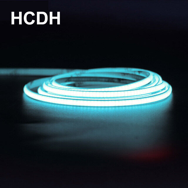 Ultra Thin 2mm COB LED Strip Lights 12V Cabinet Kitchen Light Ahesive Tape DIY - Picture 17 of 26