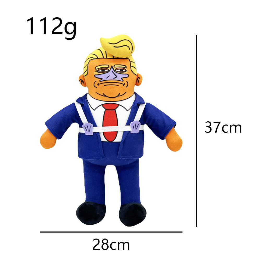 Trump Biden Plush Doll Doll In Suit 37Cm - Imagen 25 de 26