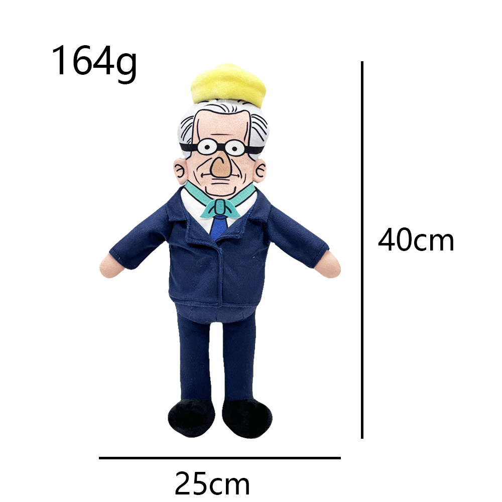 Trump Biden Plush Doll Doll In Suit 37Cm - Imagen 26 de 26