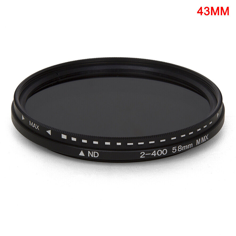 Variable ND Filter Adjustable ND2 to ND400 Neutral Density Hard Coating