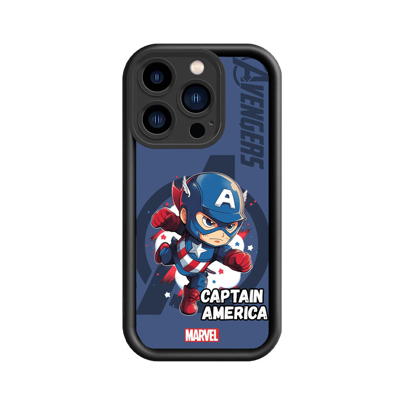 Suitable for Marvel superhero Apple 15 phone case iPhone 14/13/12/11/Pro/MAX - Picture 25 of 30
