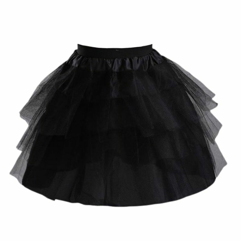 Flower Girls Petticoat with 3 Layers Slip Elastic Child's Crinoline Underskirt - Picture 14 of 14