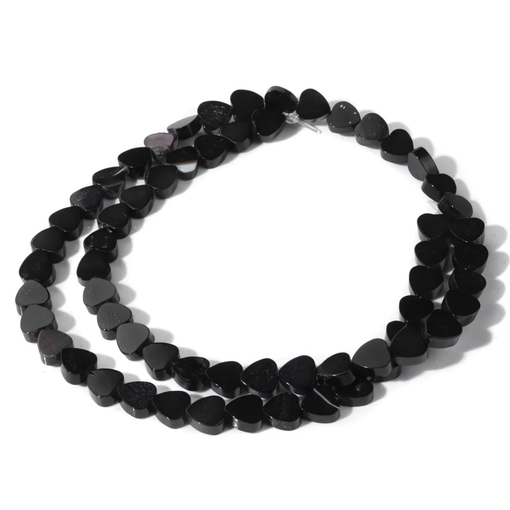 Herz Kristall Stein Scheibe Perlen 6mm Achat lose Zwischenperlen zur Schmuckherstellung - Bild 26 von 49