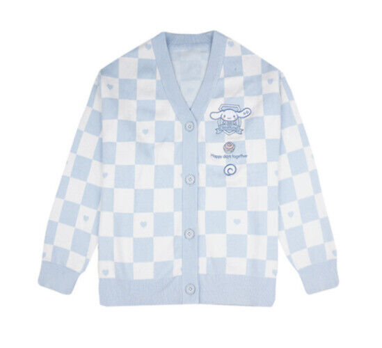 Mori Girl My Melody Kuromi Cinnamoroll JK Cardigan Knitted Sweater Student Coats - Picture 22 of 22