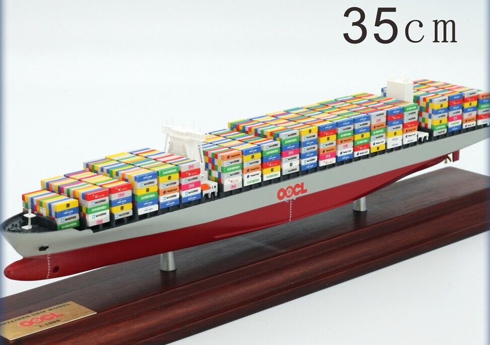 35cm Cargo Ship Model Exquisite Collection Gift - Picture 31 of 34