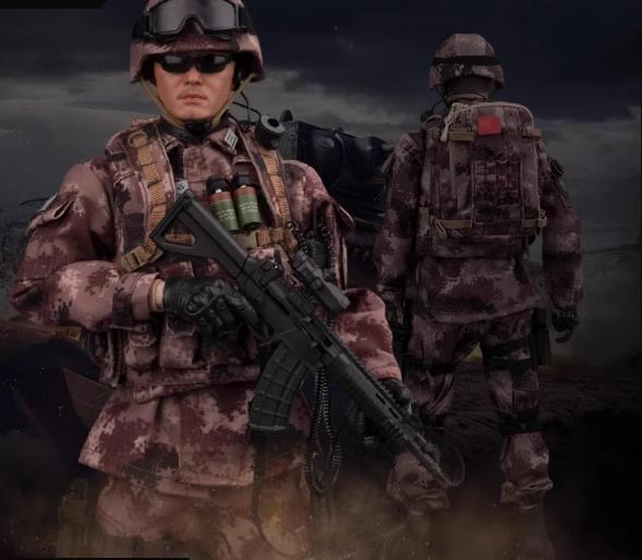 1/6 Chinese Military Figur Model Eastern Assault Warrior Army Mobile Doll Toy - Bild 13 von 15