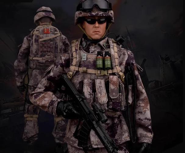 1/6 Chinese Military Figur Model Eastern Assault Warrior Army Mobile Doll Toy - Bild 14 von 15