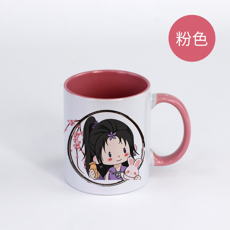 New Anime bad character water cup, mug, ceramic water cup, children's water cup - Picture 21 of 25