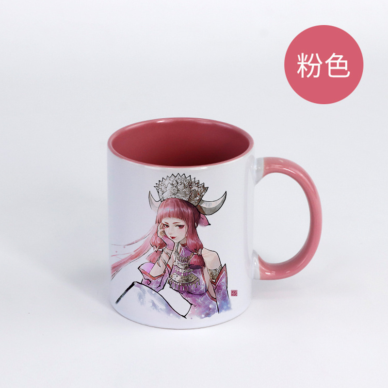 New Anime bad character water cup, mug, ceramic water cup, children's water cup - Picture 22 of 25