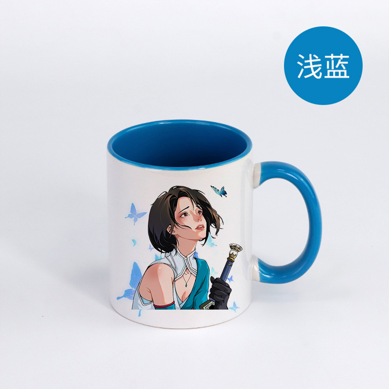 New Anime bad character water cup, mug, ceramic water cup, children's water cup - Picture 24 of 25