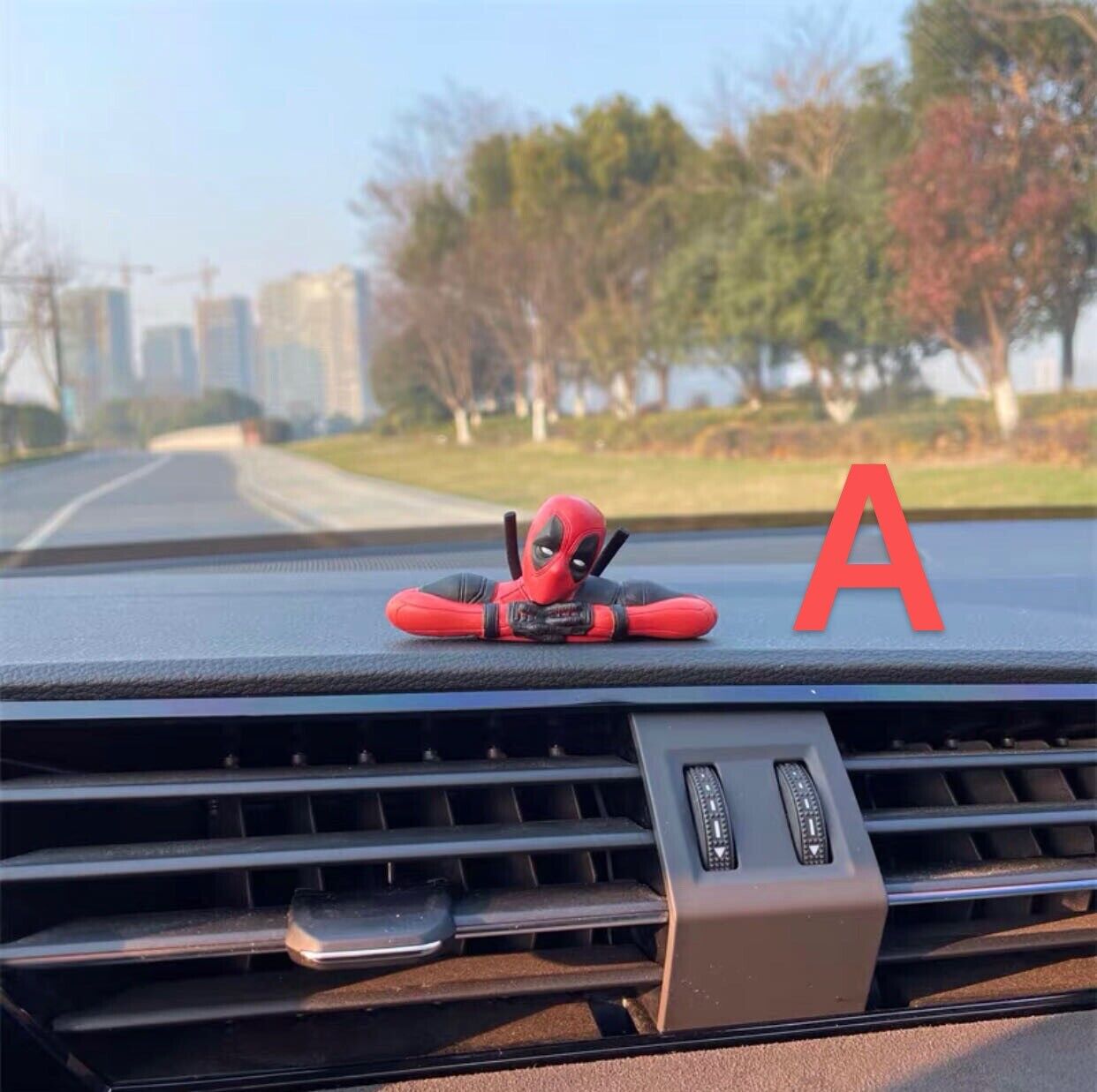 Deadpool Auto Ornament Innenraum Armaturenbrett Spielzeug Anime Dekoration