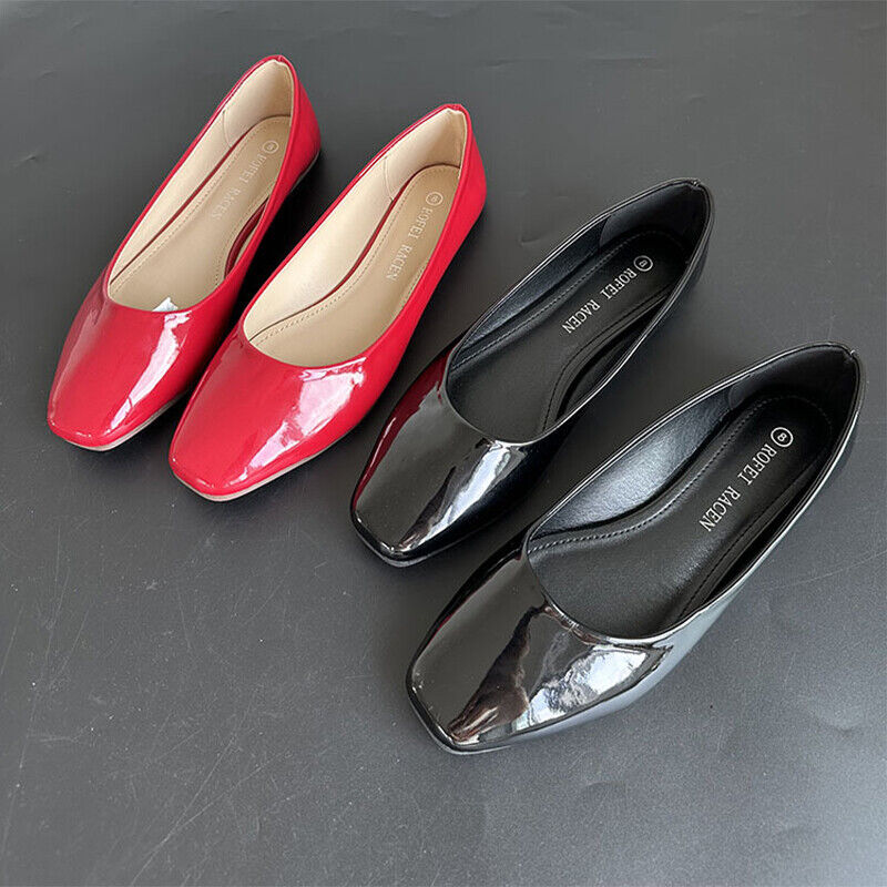 Casual Dress Best Womens Dress Shoes For Walking Women Square Toe