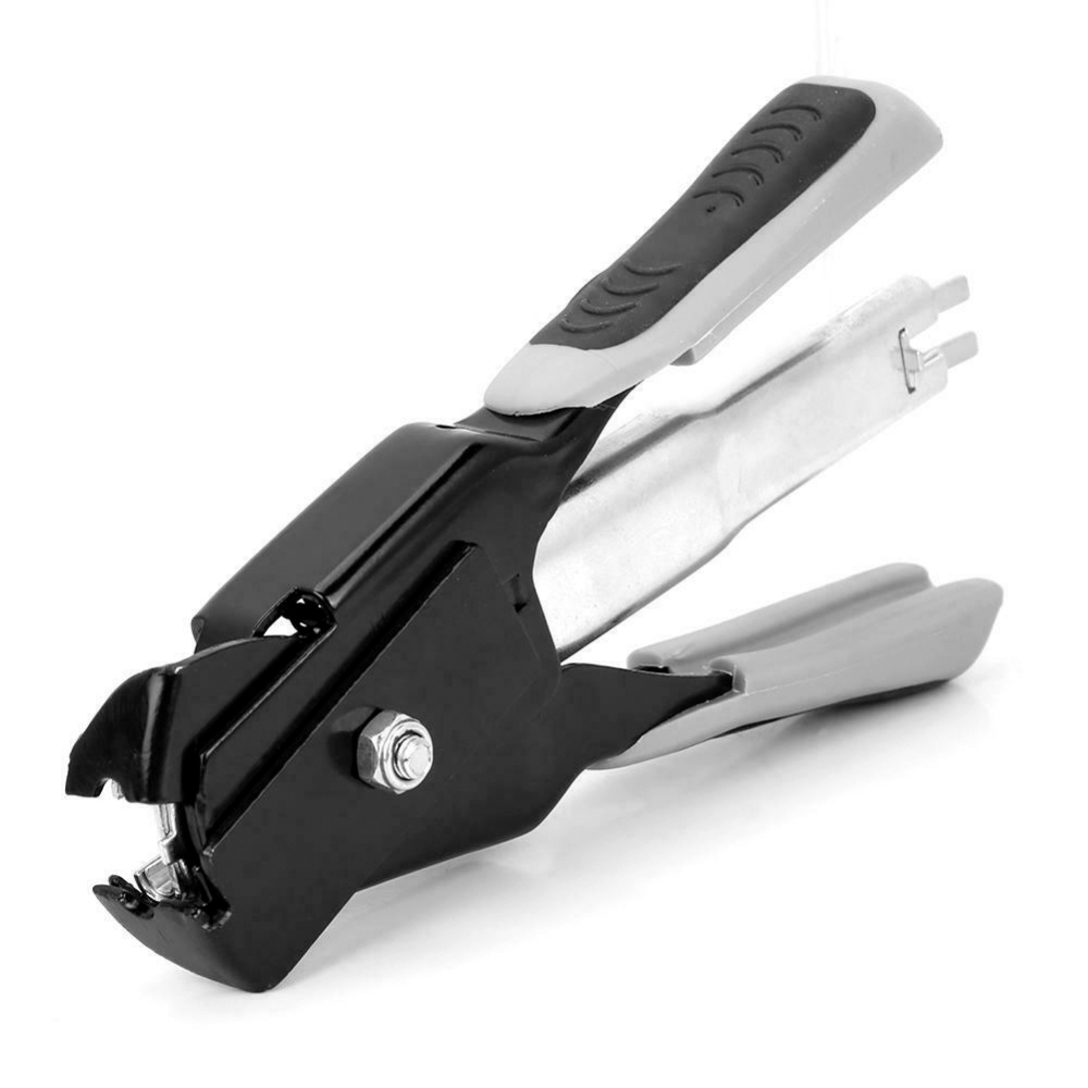 Automatic Hog Ring Pliers Pet Chicken Mesh Cage Wire Fencing Repair Tool Set
