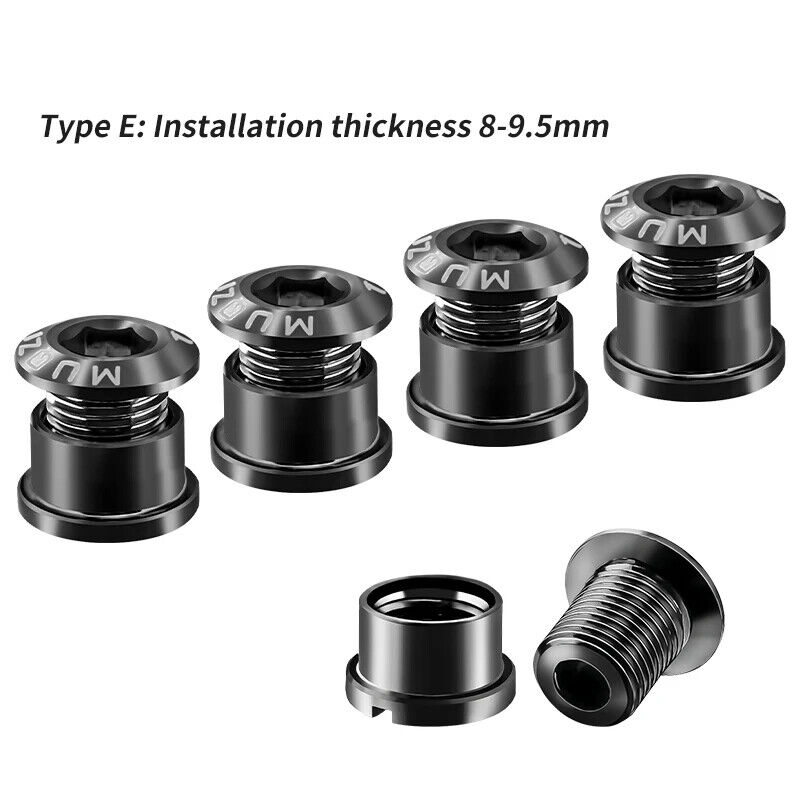 4Pcs MTB Chain Crank Chainring Bolt Set Screws Road Bike Tc4 Titanium - Picture 41 of 44